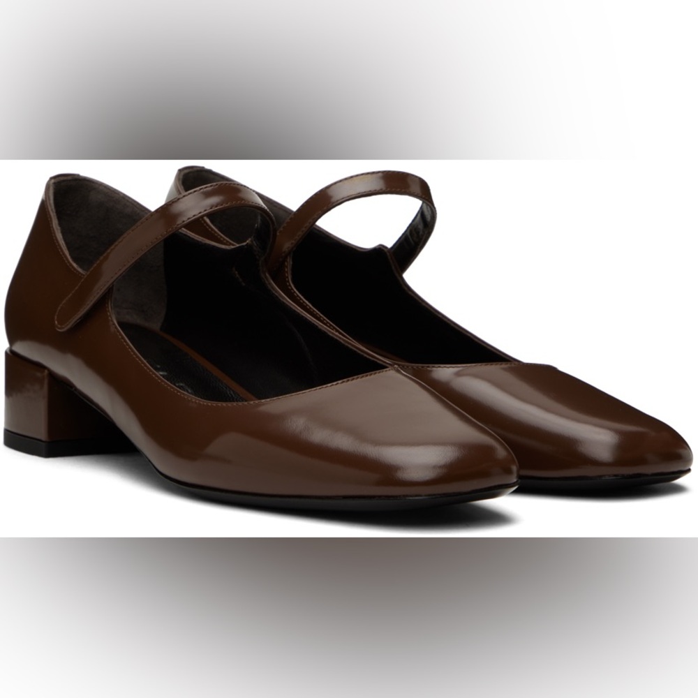 By Far Ginny Ballerina Flats in Brown - sz 38
